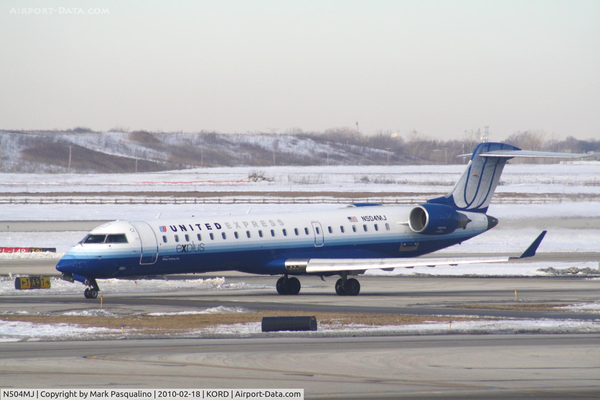 N504MJ, 2002 Bombardier CRJ-700 (CL-600-2C10) Regional Jet C/N 10066, CL-600-2C10