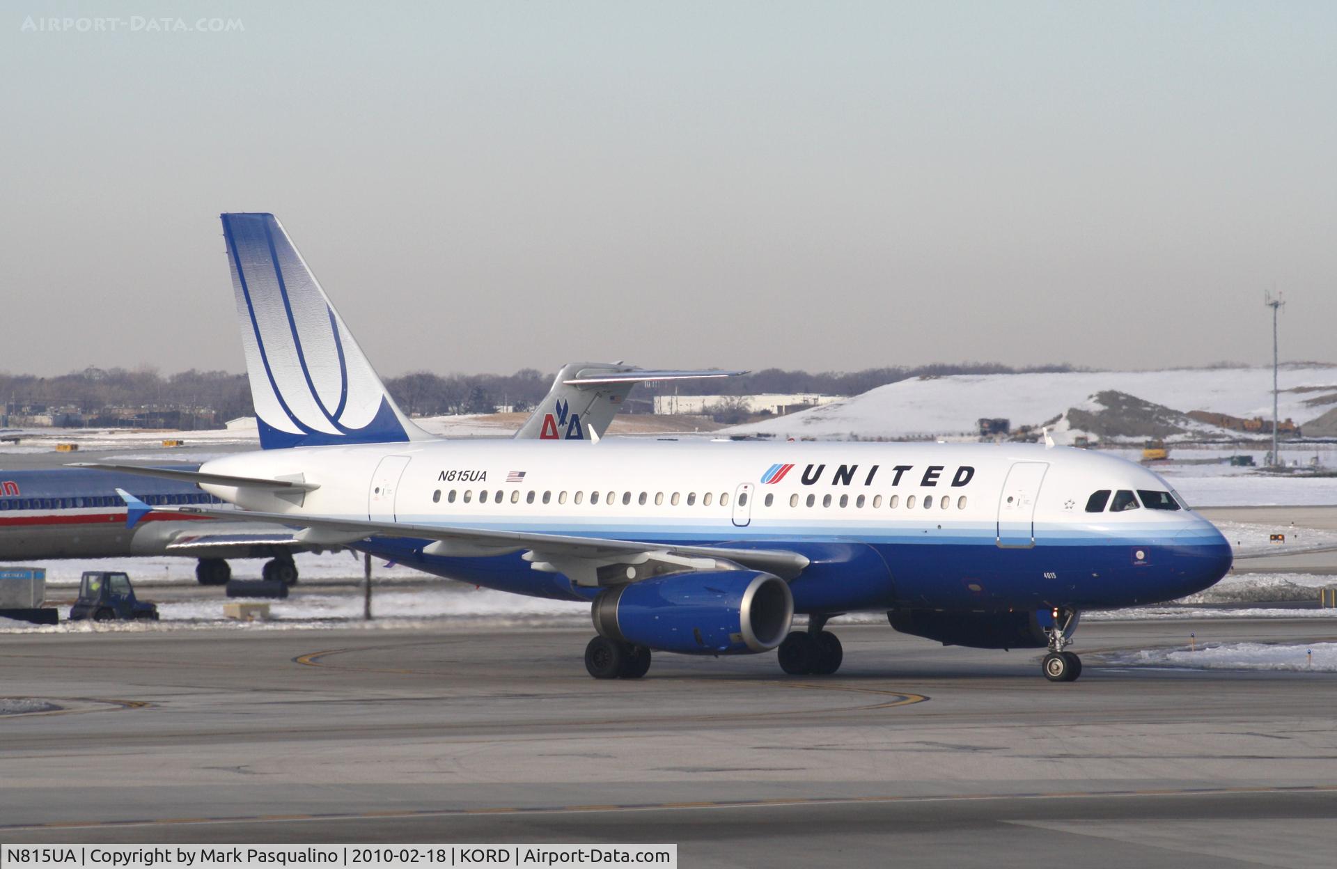N815UA, 1998 Airbus A319-131 C/N 867, Airbus A319