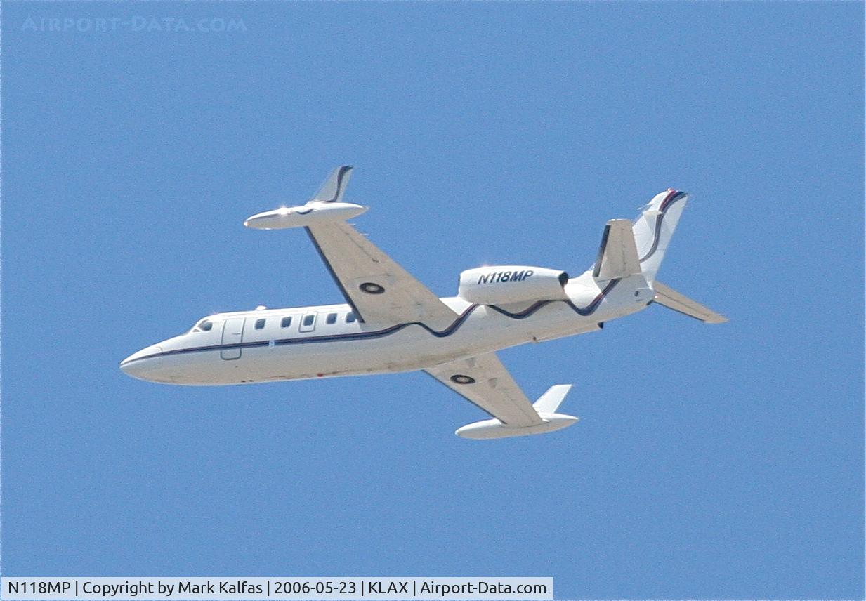 N118MP, 1981 Israel Aircraft Industries IAI-1124A Westwind II C/N 340, MVP AIR LLC Israel IAI-1124 Westwind 2, N118MP 25L departure KLAX.
