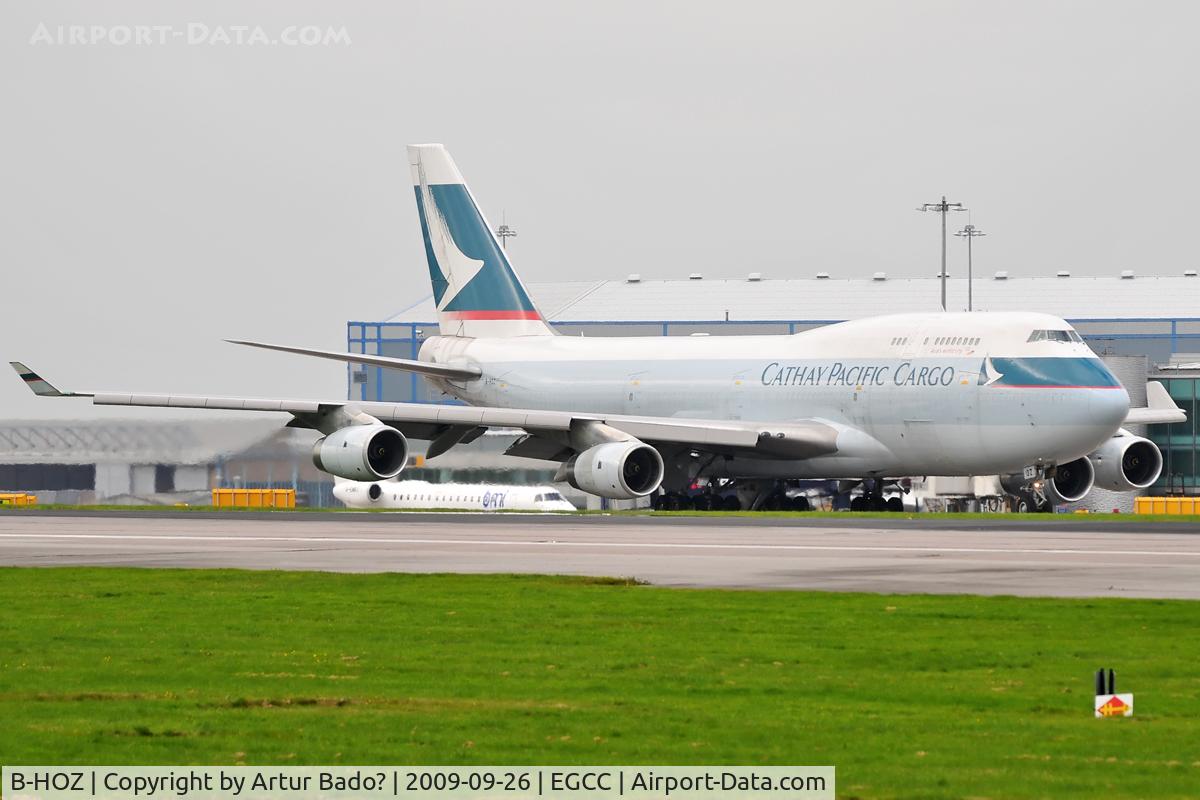 B-HOZ, 1992 Boeing 747-467/BCF C/N 25871, Cathay Pacific