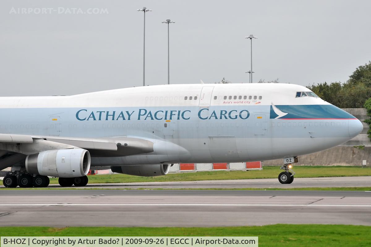 B-HOZ, 1992 Boeing 747-467/BCF C/N 25871, Cathay Pacific