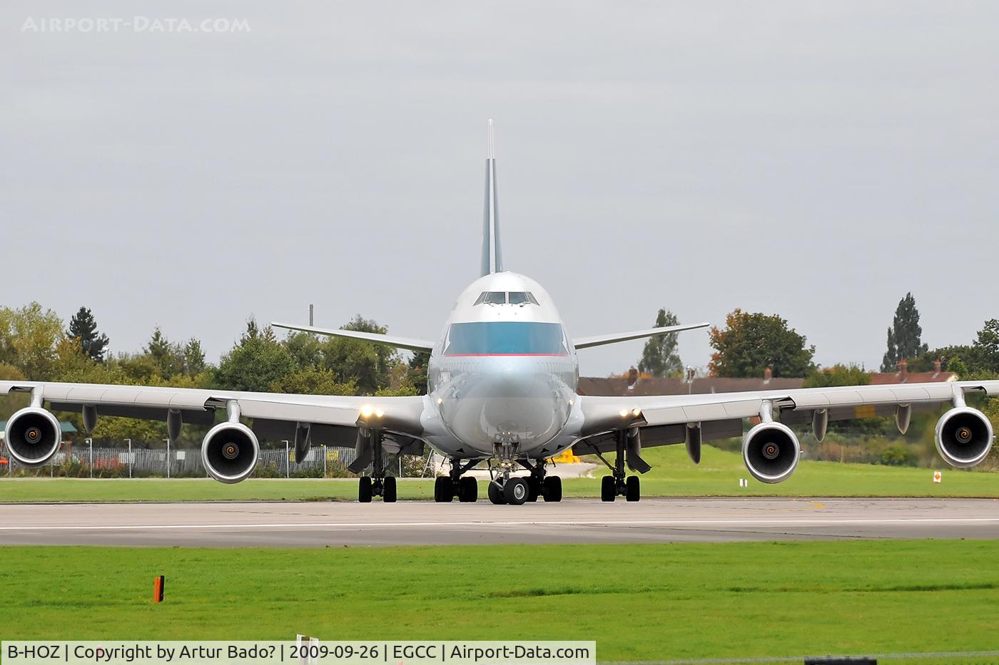 B-HOZ, 1992 Boeing 747-467/BCF C/N 25871, Cathay Pacific