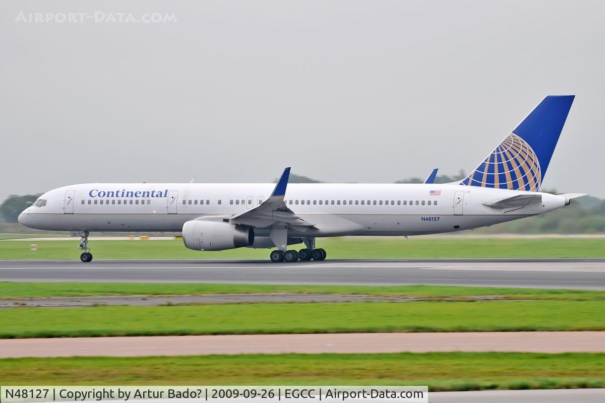 N48127, 1998 Boeing 757-224 C/N 28968, Continental