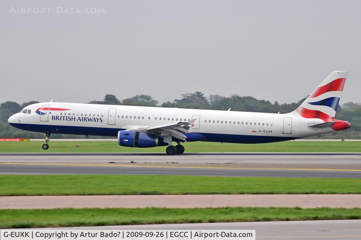 G-EUXK, 2007 Airbus A321-231 C/N 3235, British Airways