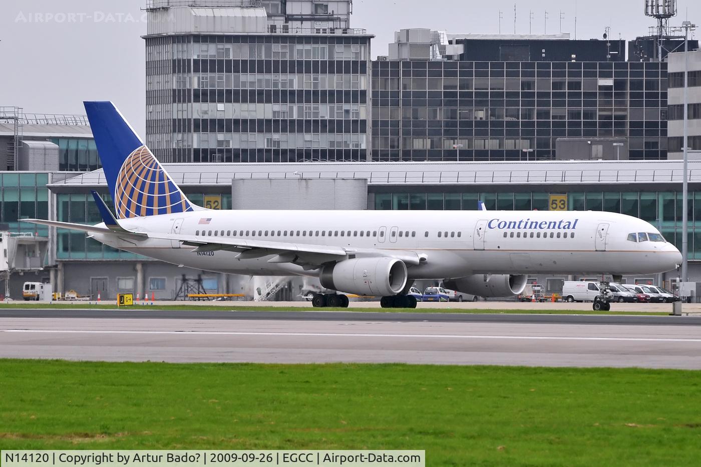 N14120, 1997 Boeing 757-224 C/N 27562, Continental
