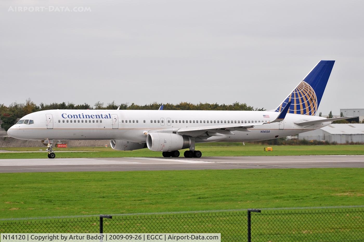 N14120, 1997 Boeing 757-224 C/N 27562, Continental