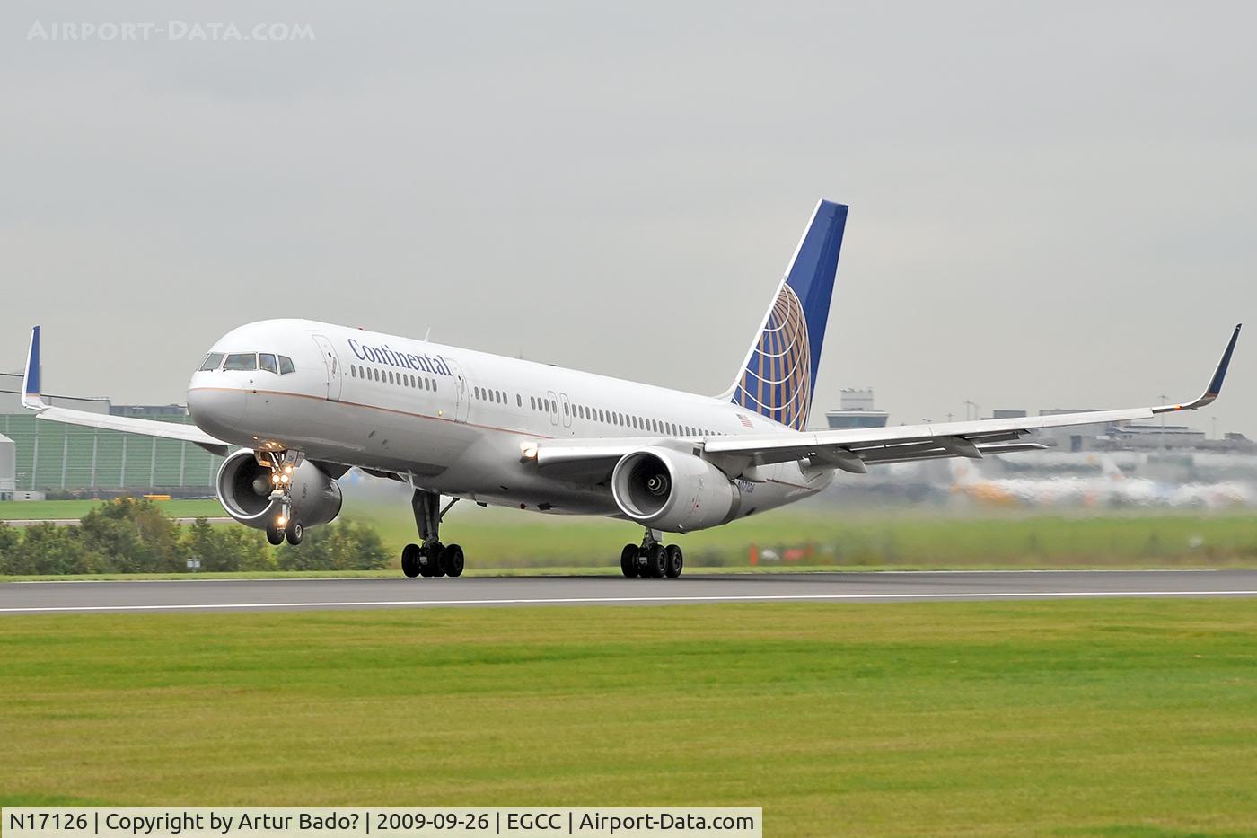 N17126, 1998 Boeing 757-224 C/N 27566, Continental