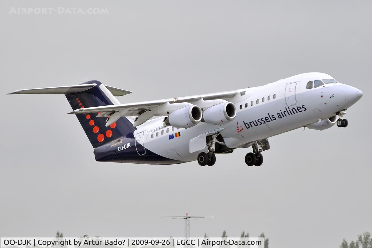 OO-DJK, 1995 British Aerospace Avro 146-RJ85 C/N E.2271, Brussels Airlines