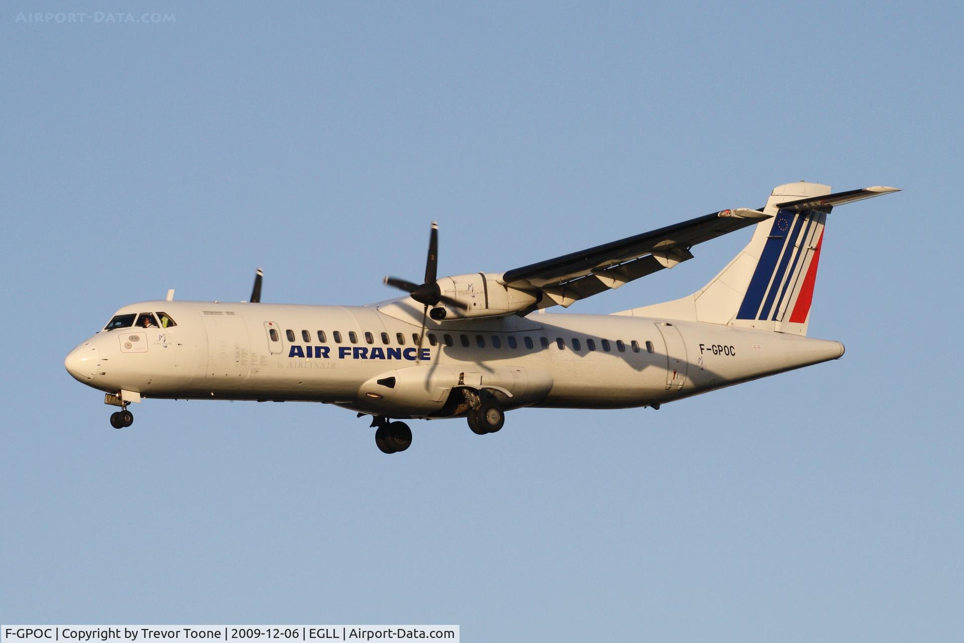 F-GPOC, 1992 ATR 72-202 C/N 311, ATR-72-202 c/n 211