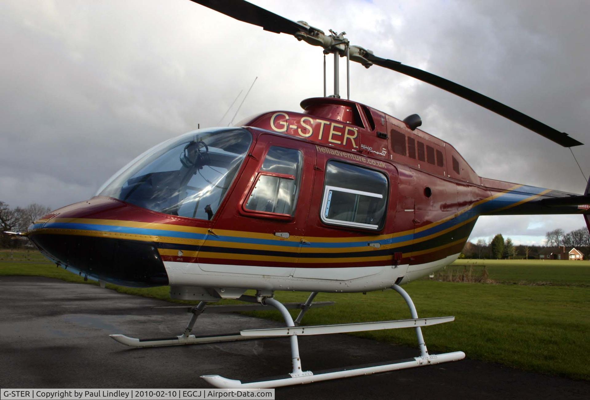 G-STER, 1990 Bell 206B JetRanger III C/N 4116, Looking good !