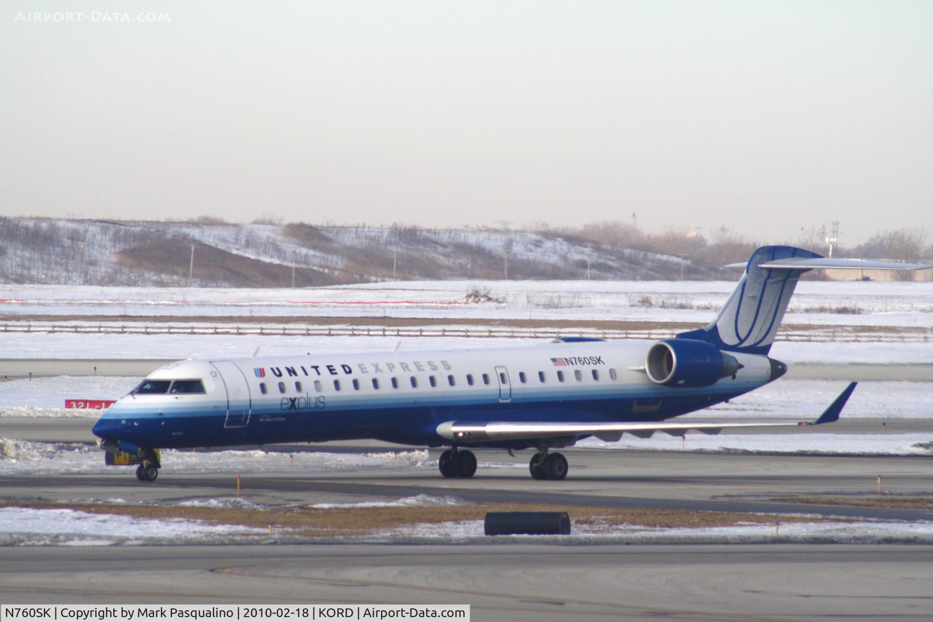 N760SK, 2005 Bombardier CRJ-701ER (CL-600-2C10) Regional Jet C/N 10223, CL-600-2C10