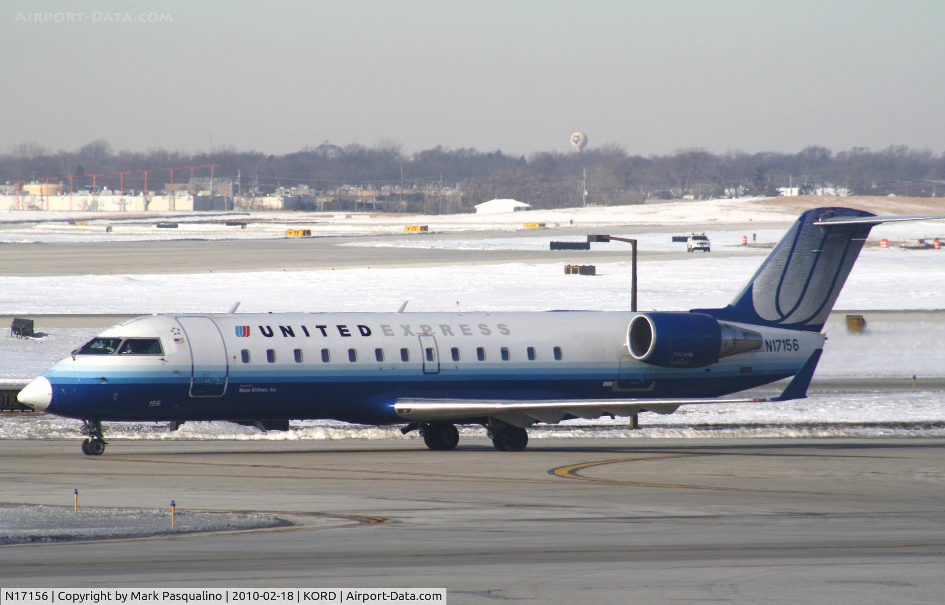 N17156, 1996 Canadair CRJ-200LR (CL-600-2B19) C/N 7156, CL-600-2B19