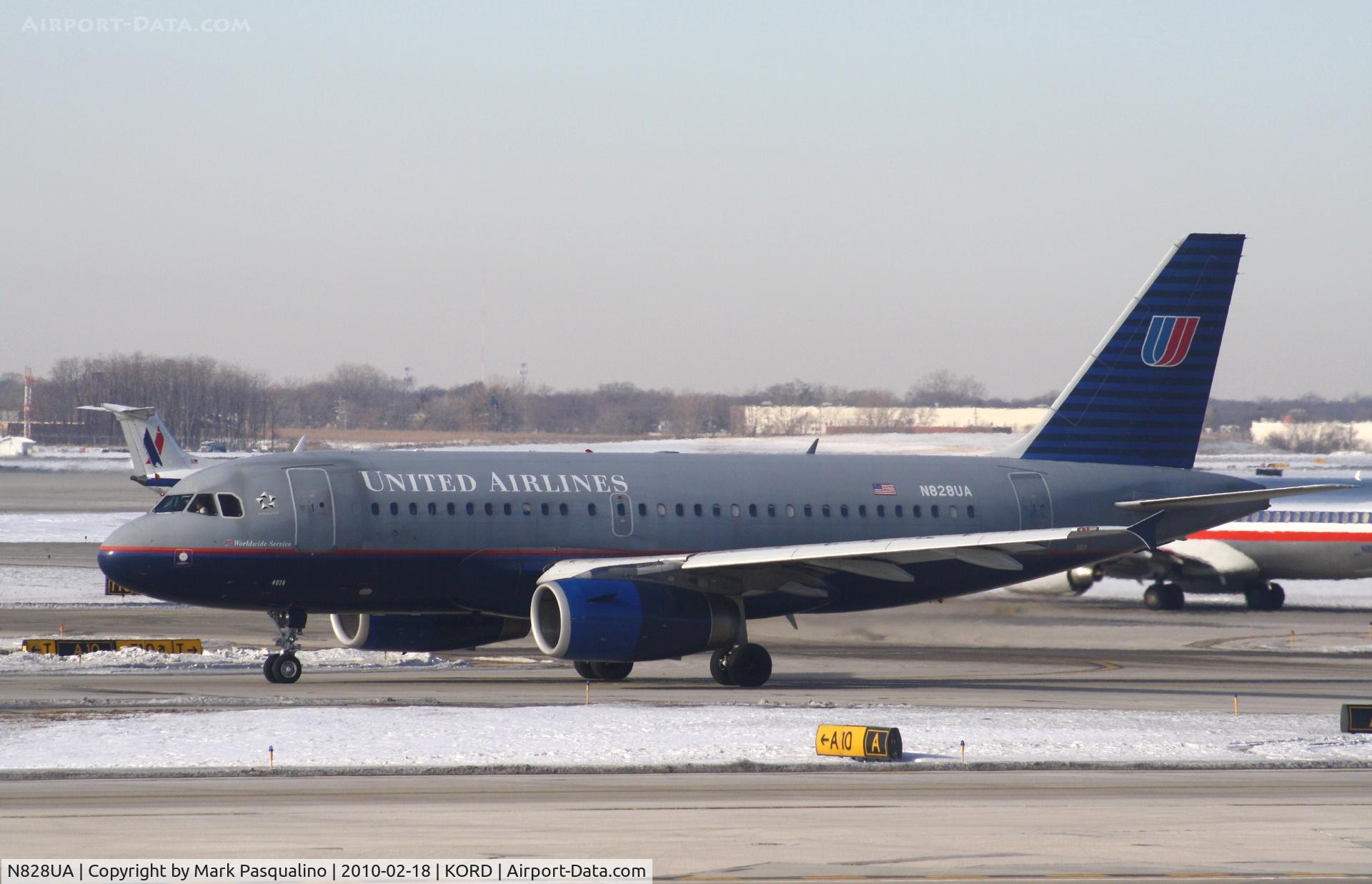 N828UA, 1999 Airbus A319-131 C/N 1031, Airbus A319