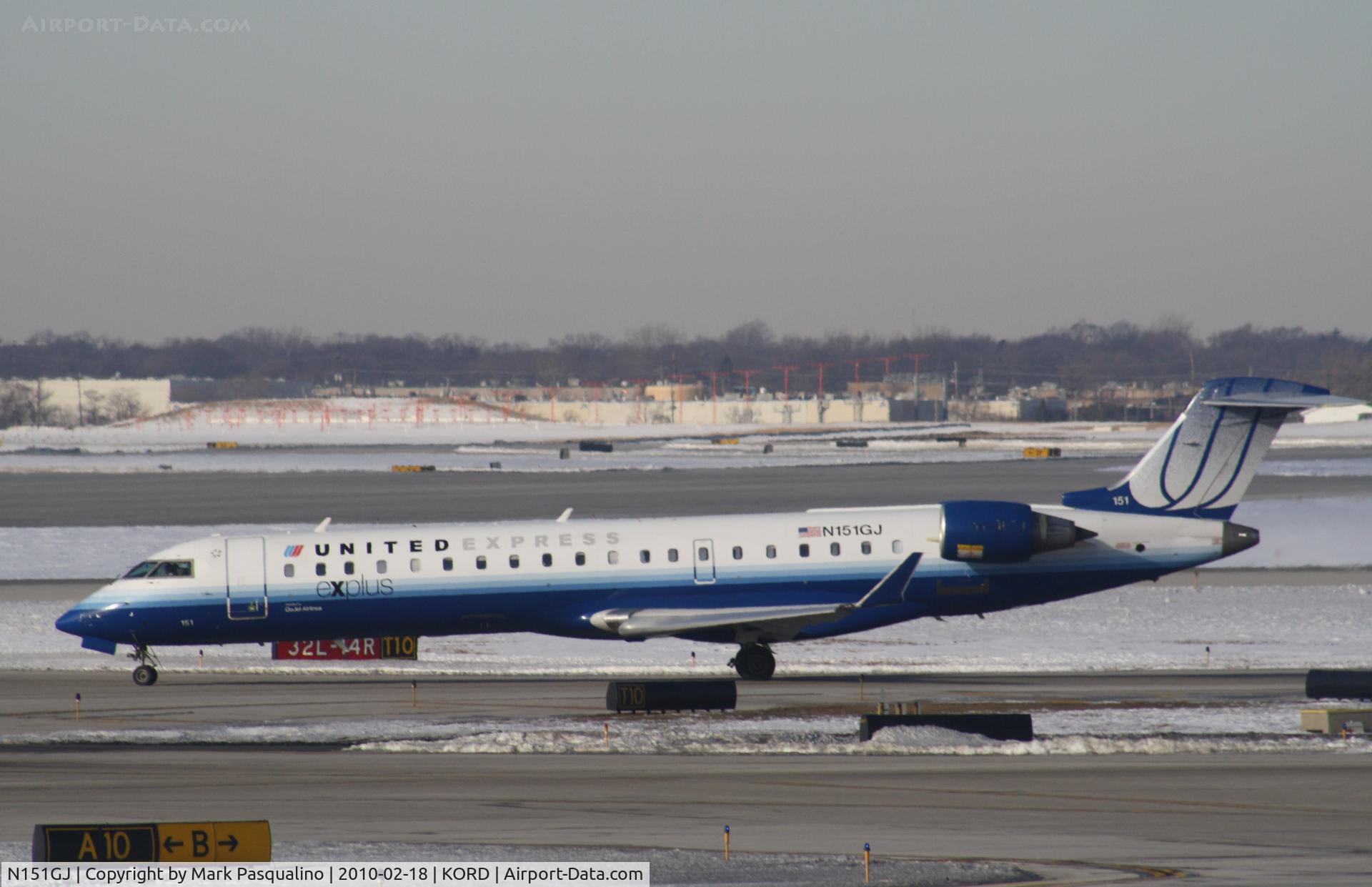 N151GJ, 2005 Bombardier CRJ-702 (CL-600-2C10) Regional Jet C/N 10216, CL-600-2C10
