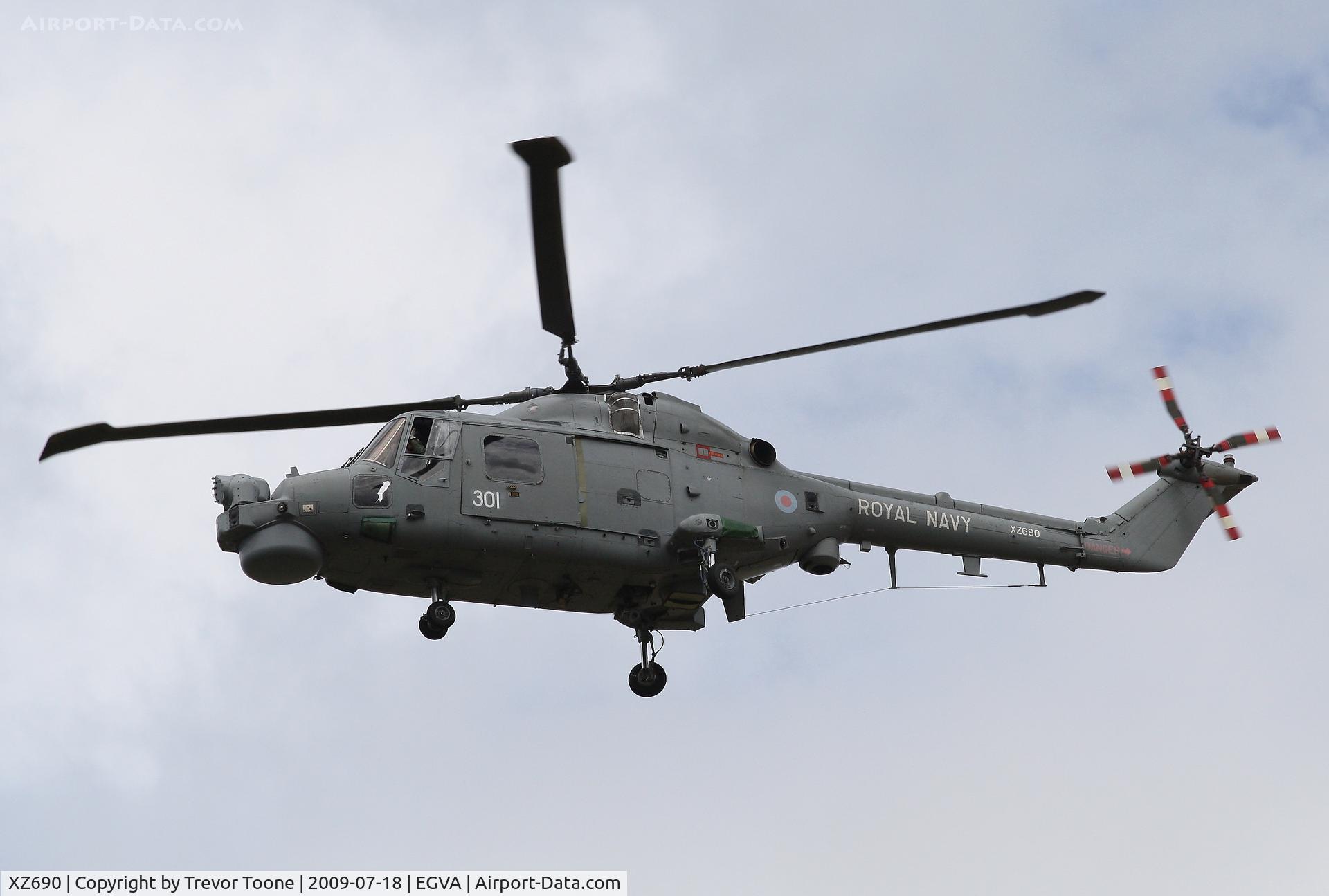 XZ690, Westland Lynx HMA.8DSP C/N 113, Lynx HMA8 c/n WA113