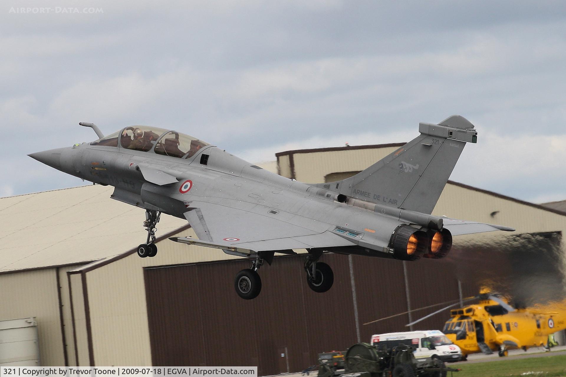 321, 2007 Dassault Rafale B C/N 321, Dasault Rafale B
