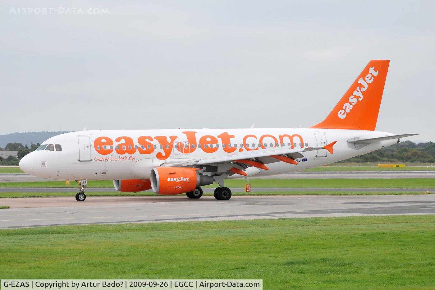 G-EZAS, 2006 Airbus A319-111 C/N 2779, EasyJet