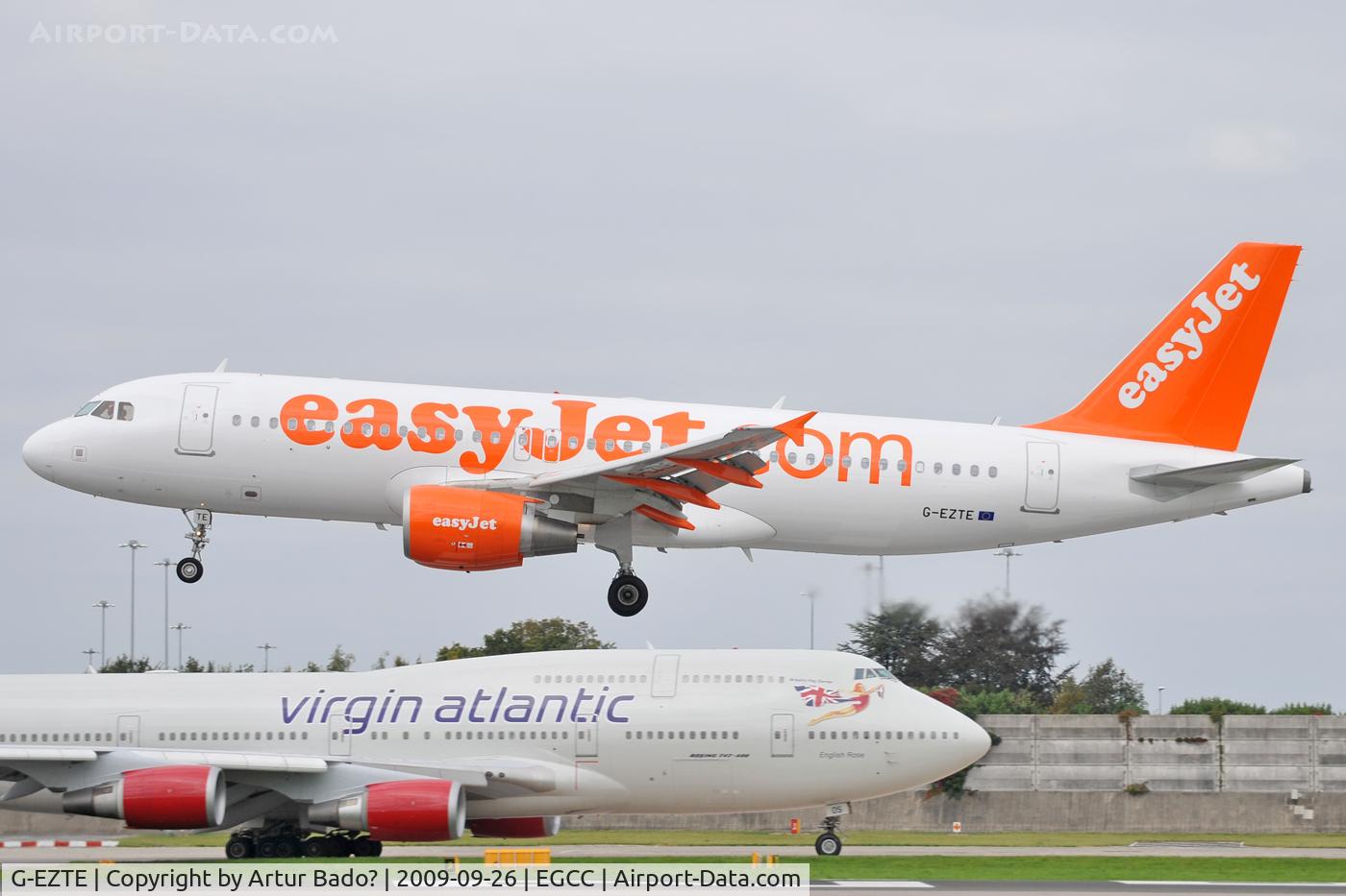 G-EZTE, 2009 Airbus A320-214 C/N 3913, EasyJet