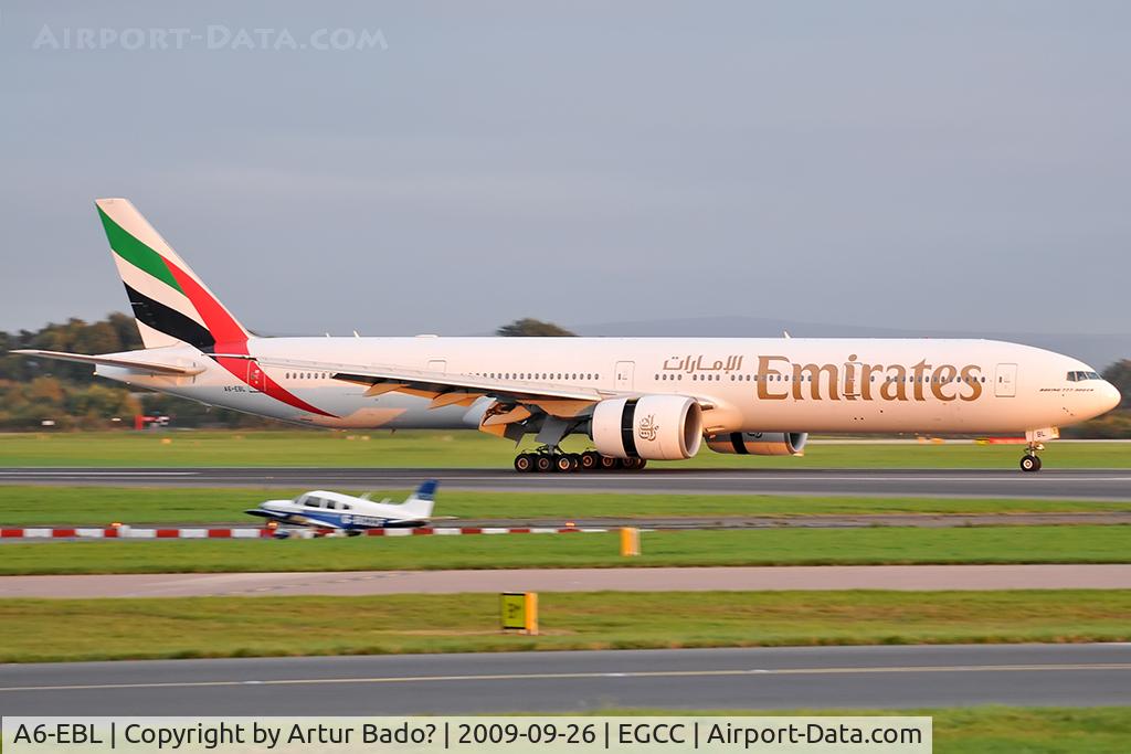 A6-EBL, 2006 Boeing 777-31H/ER C/N 32709, Emirates