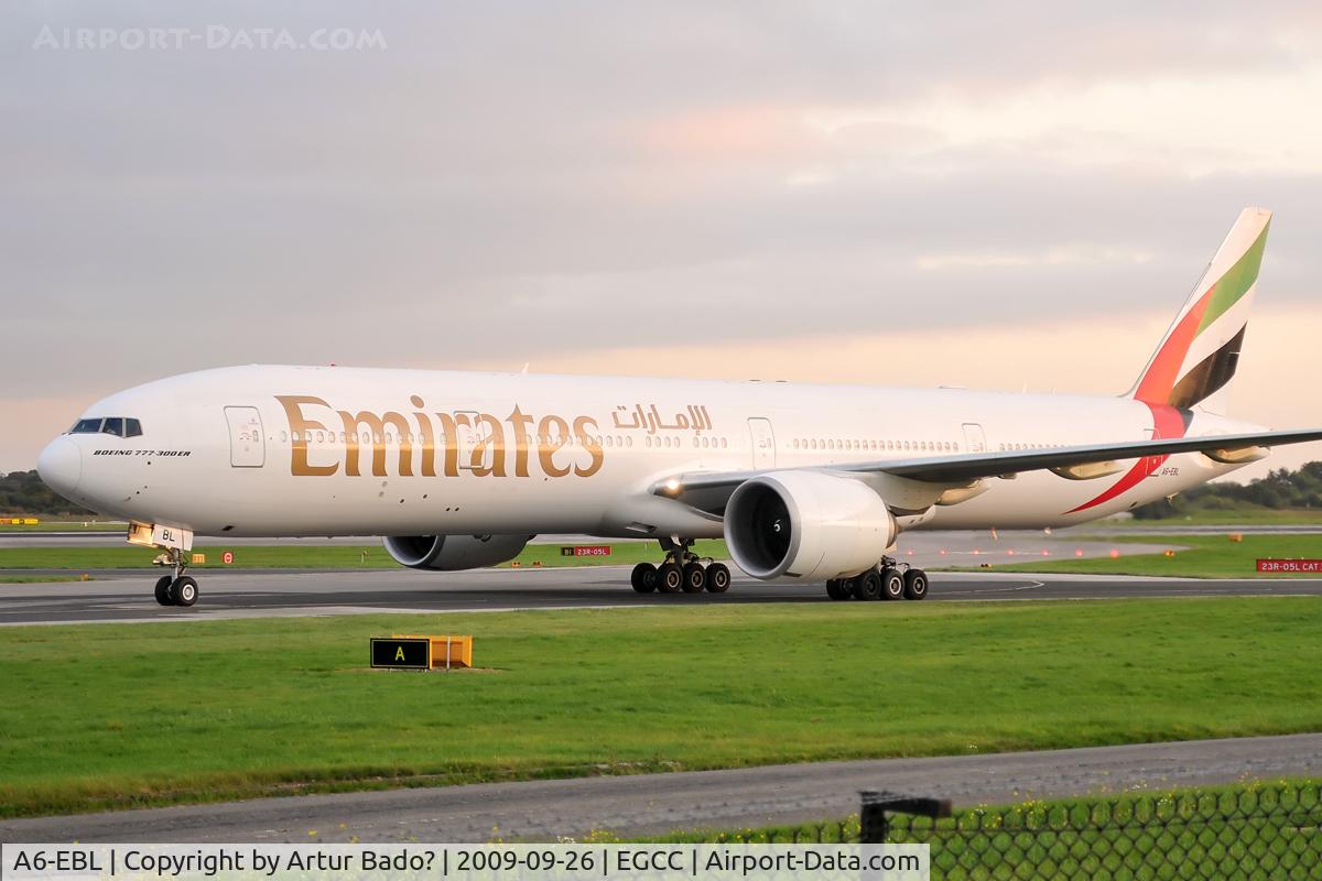 A6-EBL, 2006 Boeing 777-31H/ER C/N 32709, Emirates