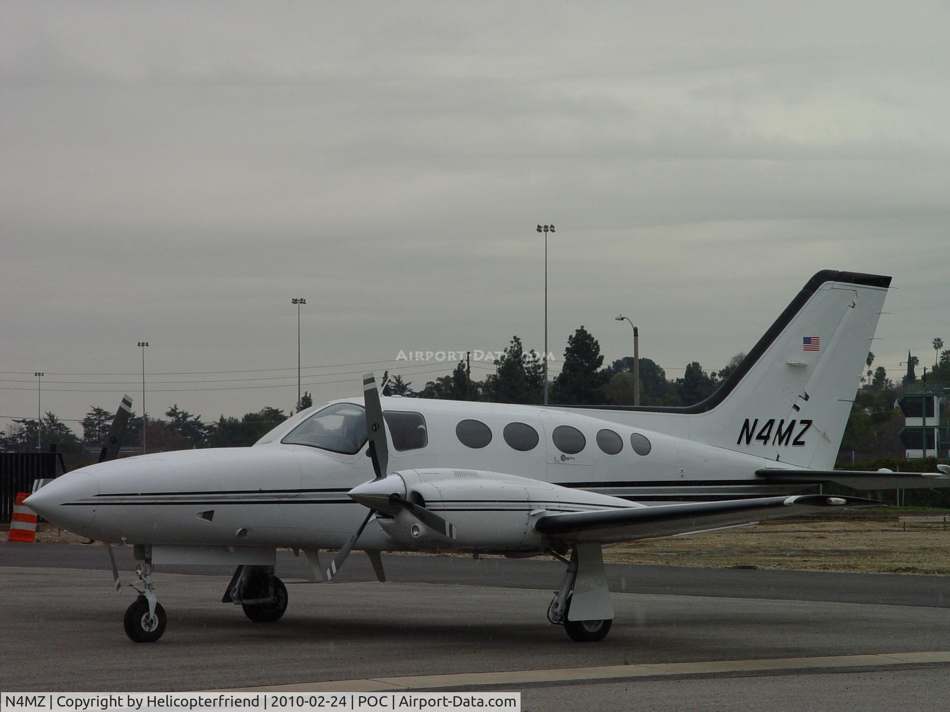 N4MZ, Cessna 421C Golden Eagle C/N 421C0829, Parked at Howard Aviation