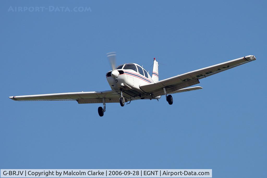 G-BRJV, 1988 Piper PA-28-161 Cadet C/N 28-41167, Piper PA-28-161 Cadet at Newcastle Airport, UK in 2006.