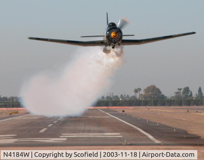 N4184W, 1965 Nanchang CJ-6A C/N 1332043, Low pass