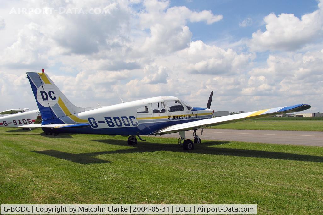 G-BODC, 1988 Piper PA-28-161 C/N 2816041, Piper PA-28-161 Warrior II at Sherburn-in-Elmet in 2004.