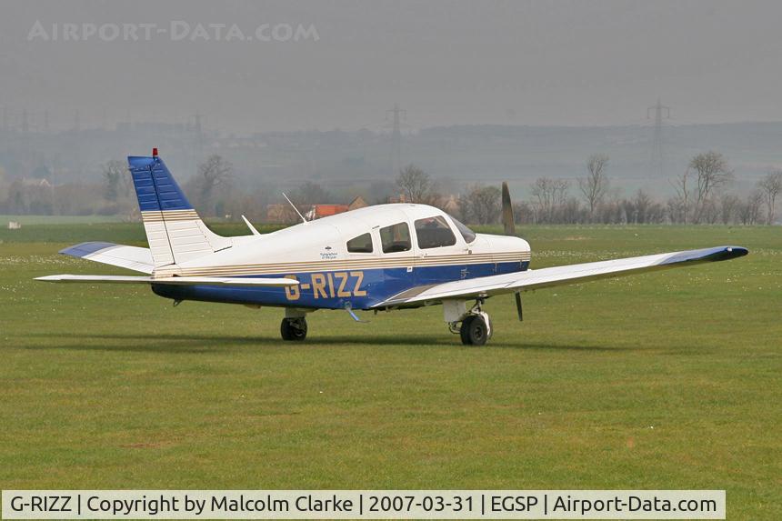 G-RIZZ, 1978 Piper PA-28-161 Cherokee Warrior II C/N 28-7816494, Piper PA-28-161 Warrior II at Peterborough Sibson Airfield in 2007.