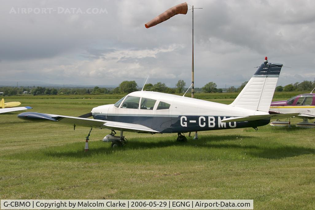 G-CBMO, 1968 Piper PA-28-180 Cherokee C/N 28-4806, Piper PA-28-180 Cherokee D at Bagby Airfield in 2006. Previously registered as ZS-ONK.