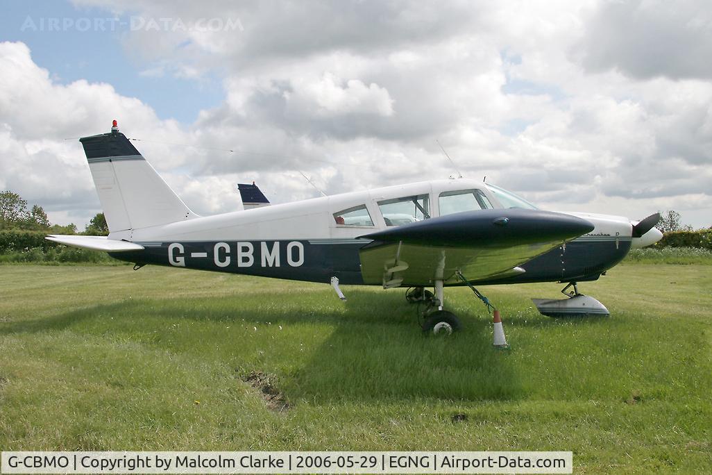 G-CBMO, 1968 Piper PA-28-180 Cherokee C/N 28-4806, Piper PA-28-180 Cherokee D at Bagby Airfield in 2006.  Previously registered as ZS-ONK.