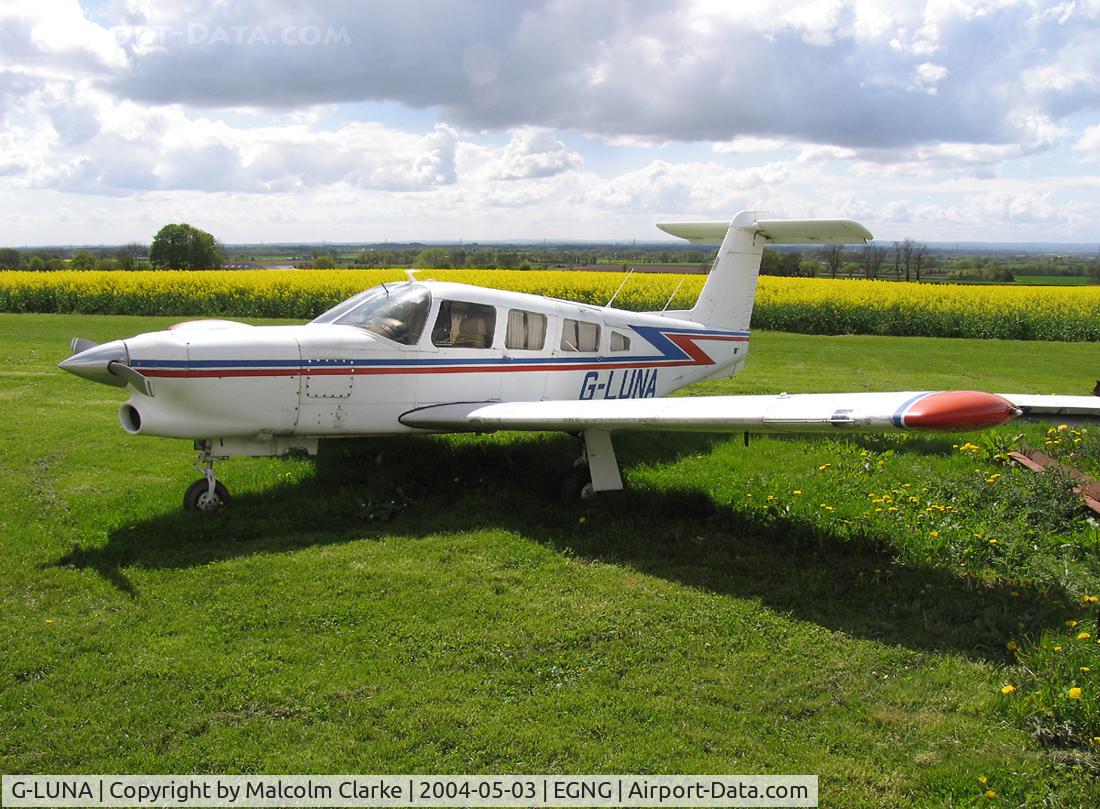 G-LUNA, 1979 Piper PA-32RT-300T Turbo Lance II C/N 32R-7987108, Piper PA-32RT-300T Turbo Lance II. At Bagby Airfield's May Fly-in in 2004.