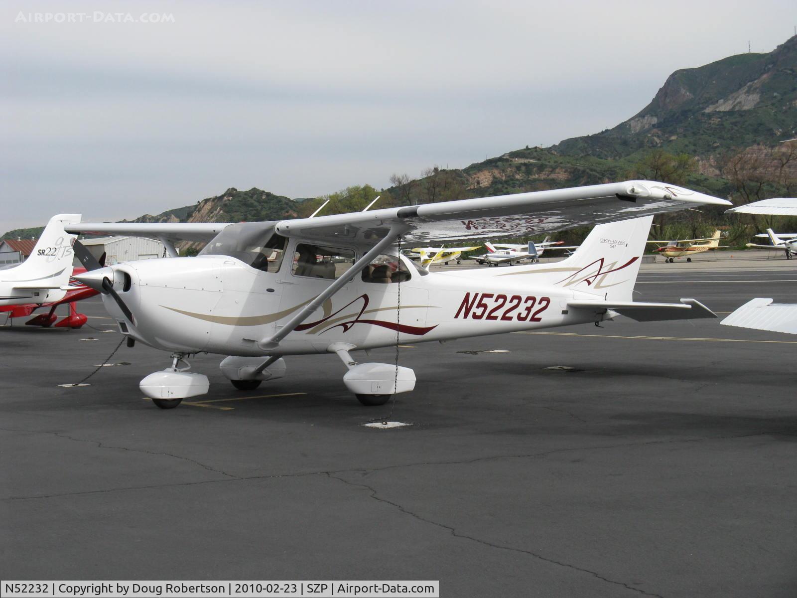 N52232, Cessna 172S C/N 172S10870, 2008 Cessna 172S SKYHAWK SP, Lycoming IO-360-L2A 180 Hp