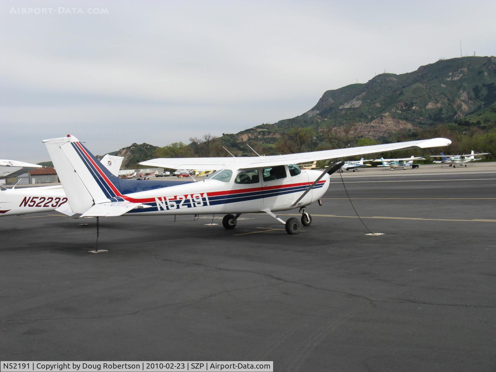 N52191, 1980 Cessna 172P C/N 17274431, 1980 Cessna 172P,  Lycoming O-320-D2J 160 Hp