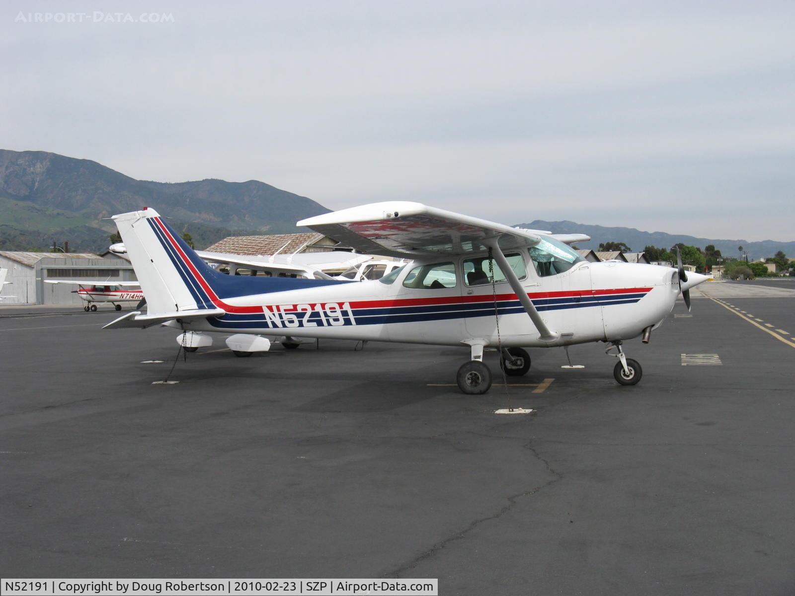 N52191, 1980 Cessna 172P C/N 17274431, 1980 Cessna 172P,  Lycoming O-320-D2J 160 Hp