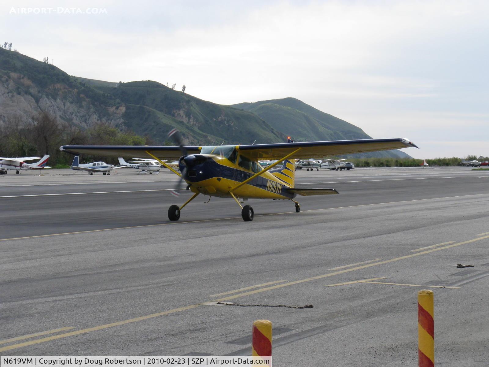 N619VM, 1981 Cessna A185F Skywagon 185 C/N 18504284, 1981 Cessna A185F SKYWAGON II, Continental IO-520-D 300 Hp, taxi
