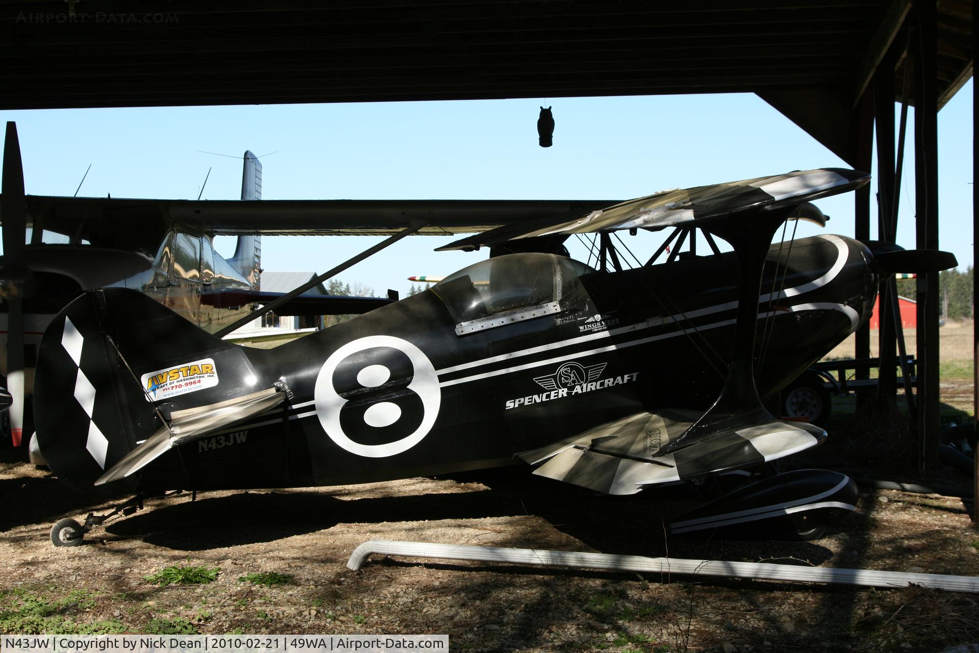 N43JW, 1971 Pitts S-1 Special C/N JW-1, 49WA