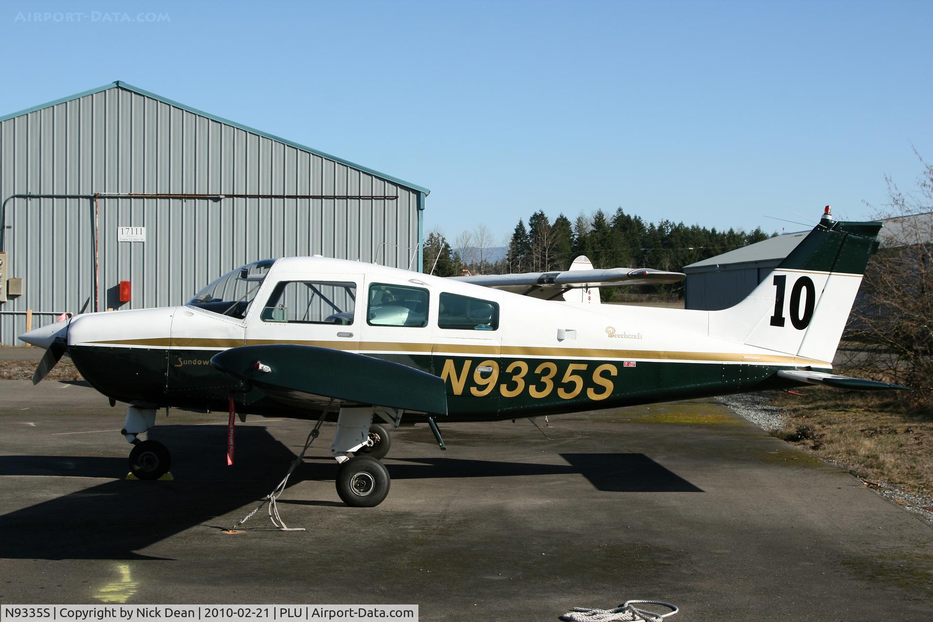 N9335S, 1975 Beech C23 Sundowner 180 C/N M-1642, 1S0