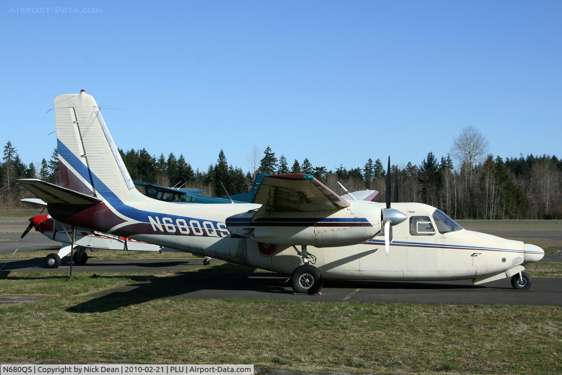 N680QS, Aero Commander 680-E C/N 699-18, 1S0
