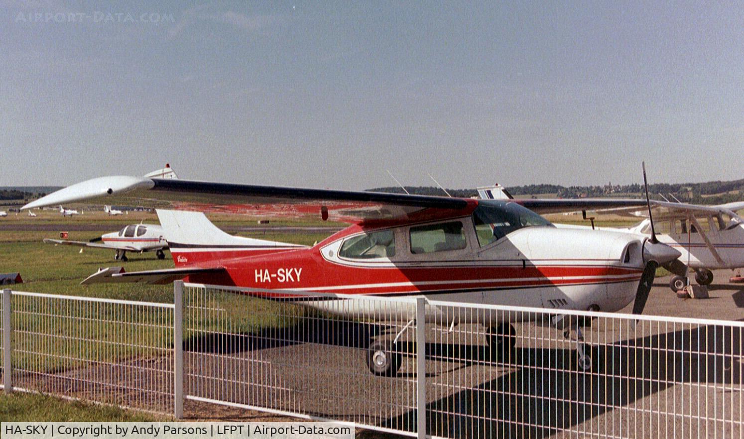 HA-SKY, 1970 Cessna T210K Turbo Centurion C/N 210-59306, Old scanned print