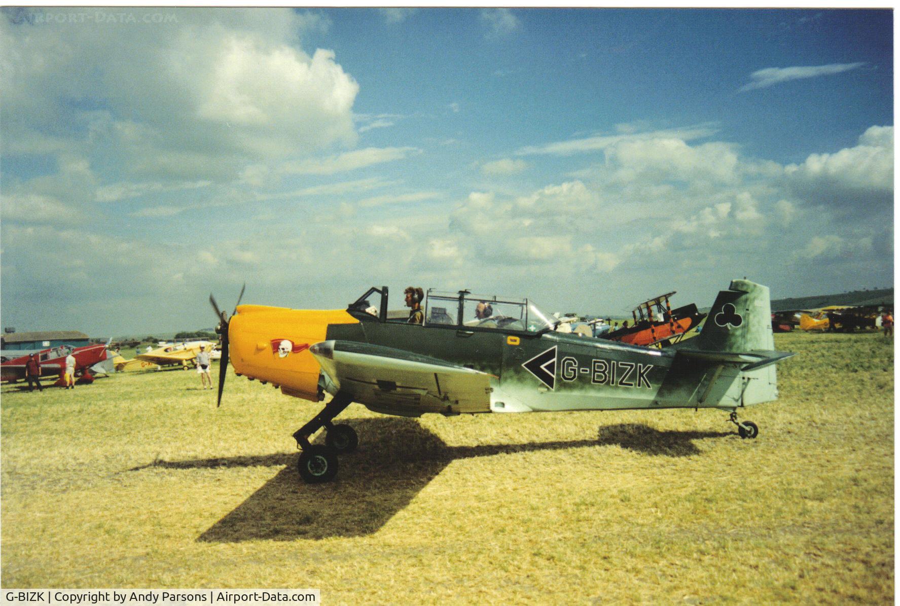 G-BIZK, 1962 Nord N3202B-1 Master C/N 78, scanned print in an earlier co; scheme