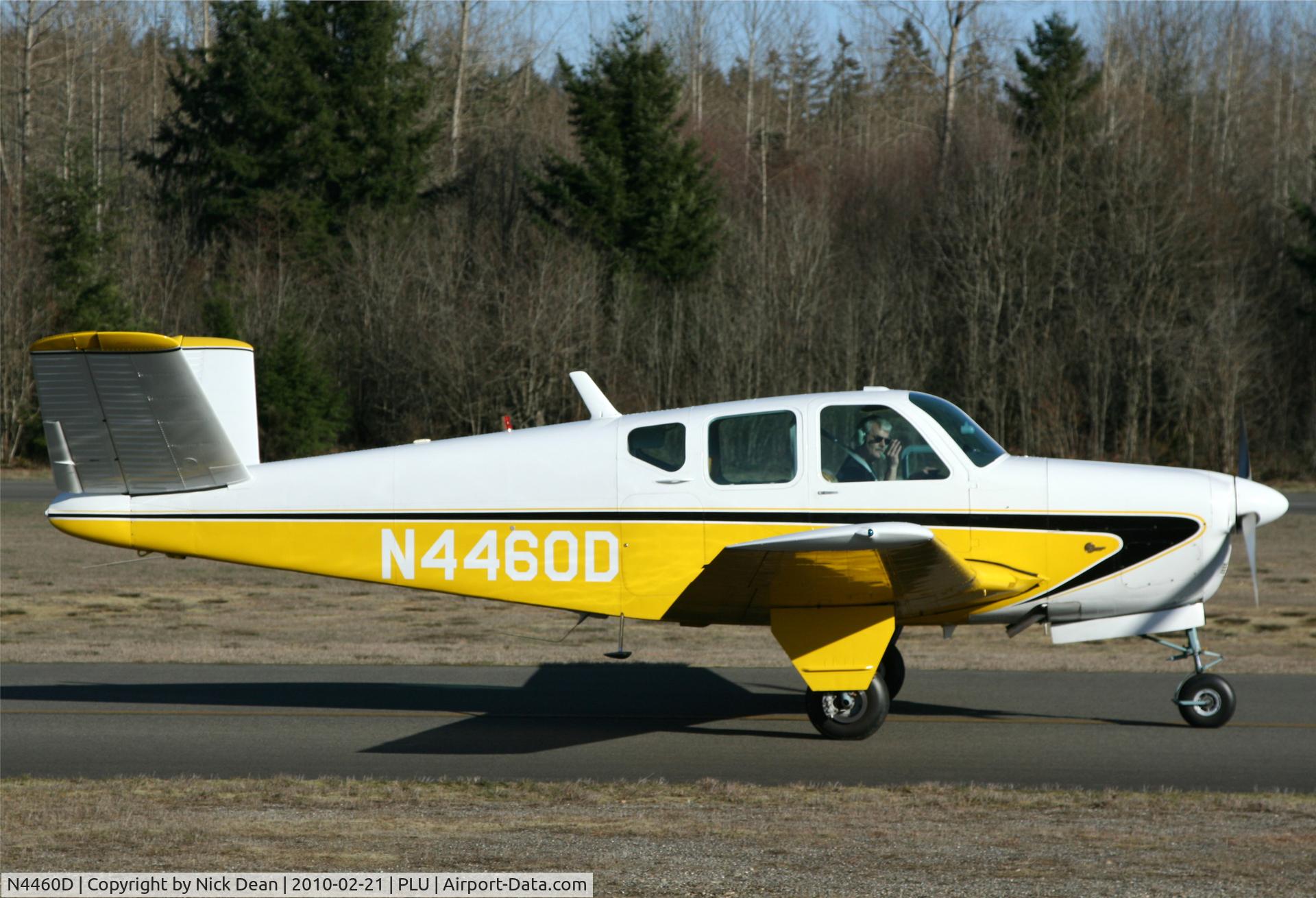 N4460D, 1956 Beech G35 Bonanza C/N D-4570, 1S0