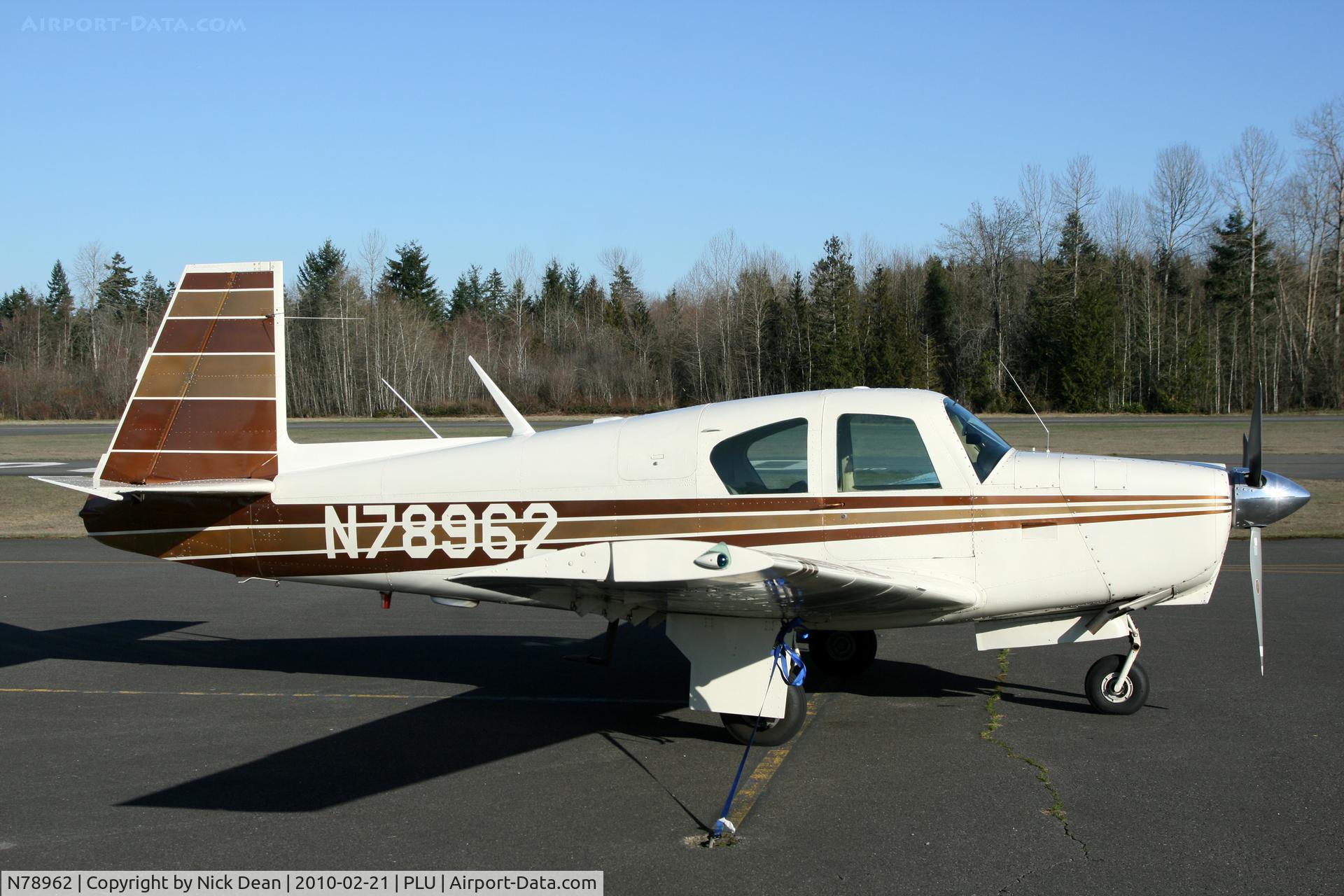 N78962, 1961 Mooney M20C Ranger C/N 1996, 1S0