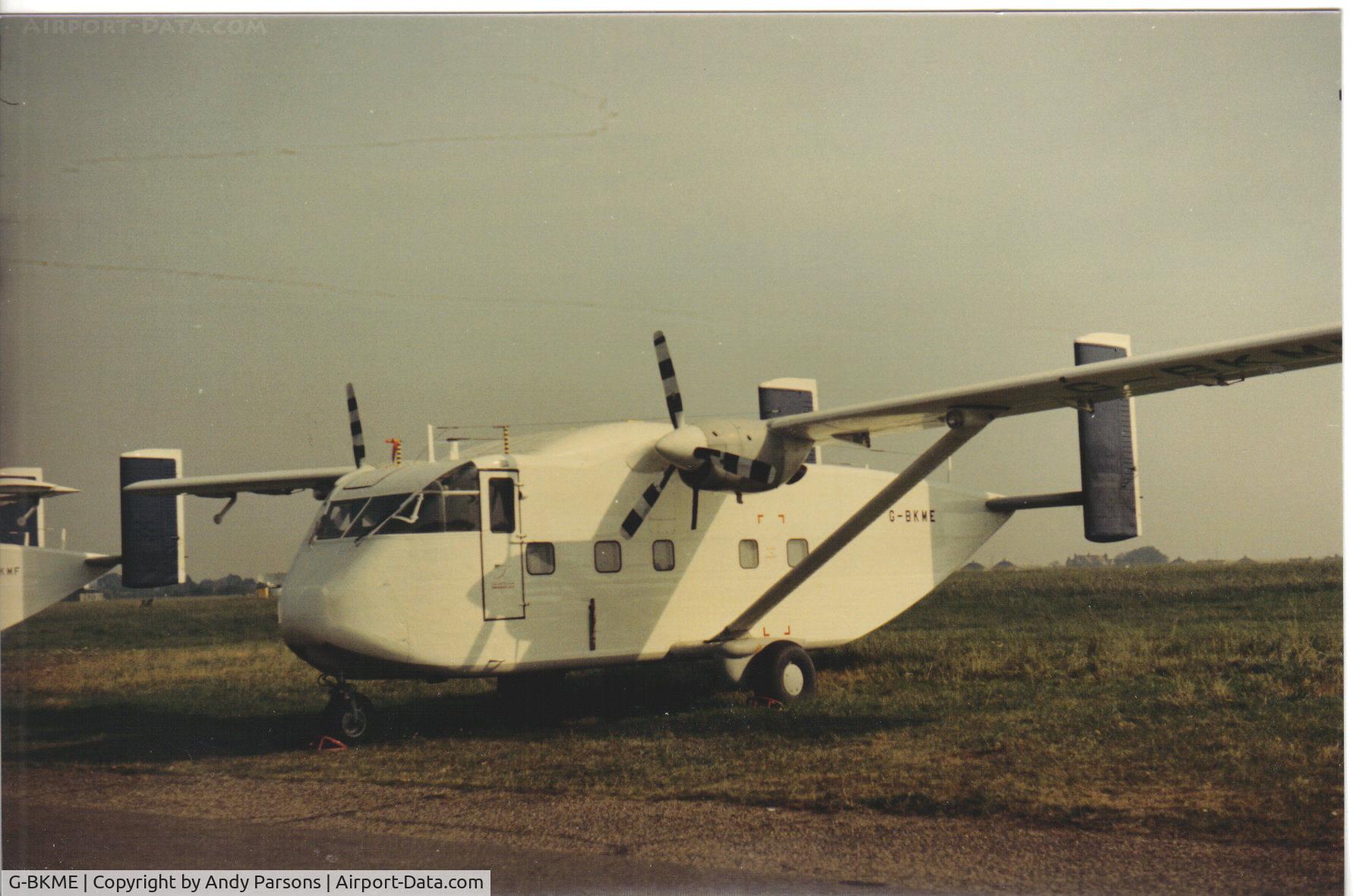 G-BKME, 1970 Short SC-7 Skyvan 3-100 C/N SH.1885, Old scanned print cant remember where taken