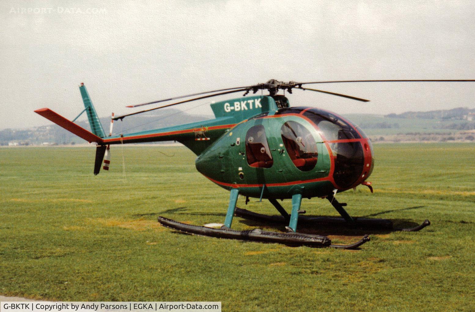 G-BKTK, 1975 Hughes 369HS C/N 1140673S, One of many regs carried by this hughes 500