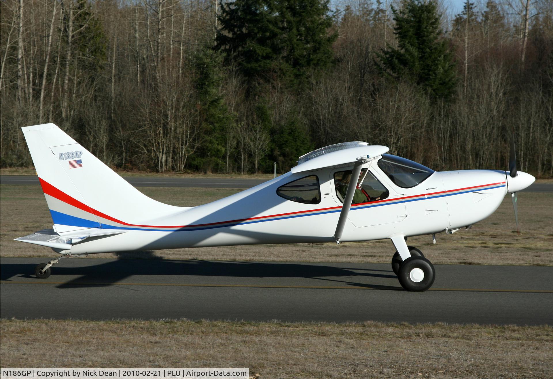 N186GP, 1998 Stoddard-Hamilton GlaStar C/N 5186, 1S0