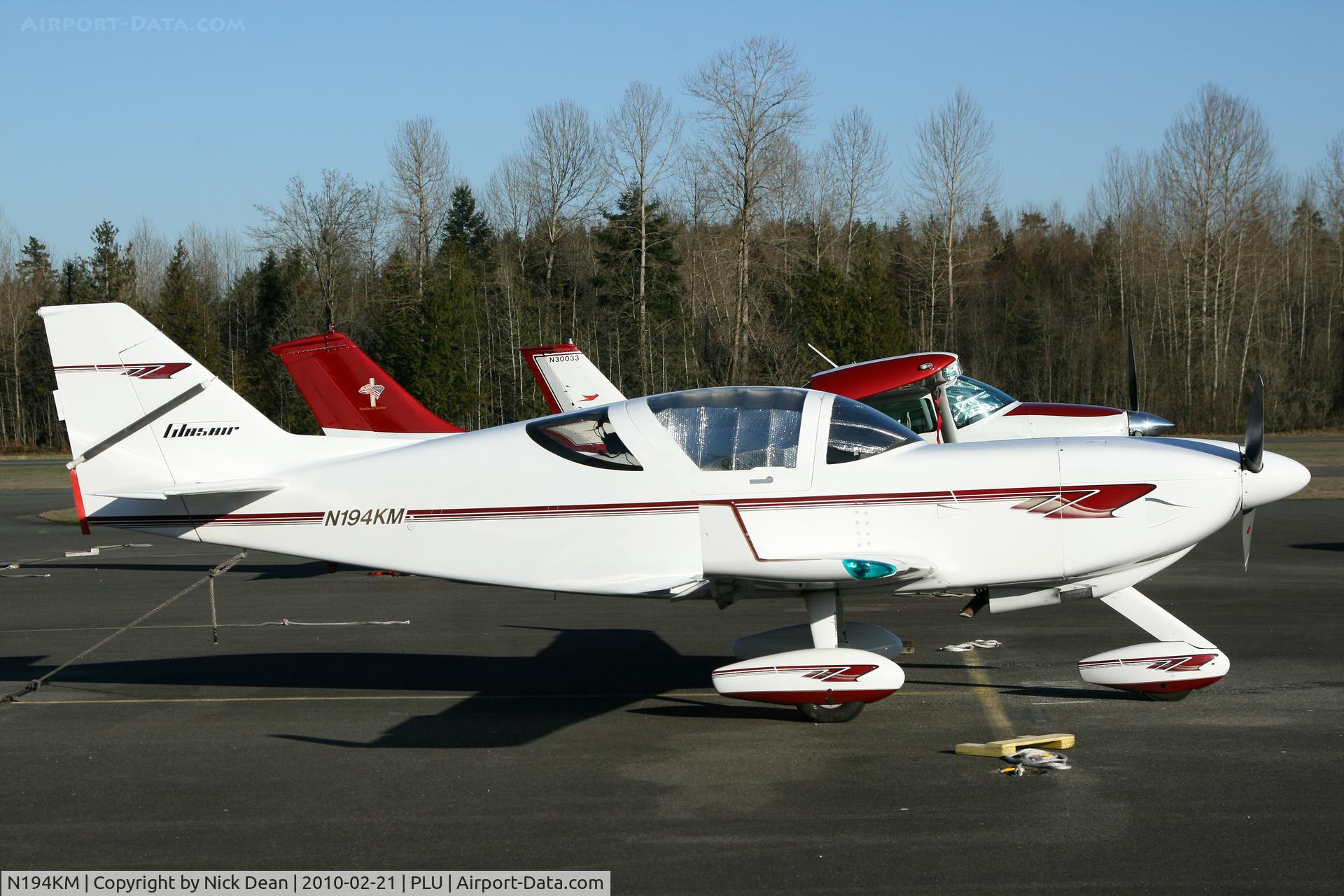 N194KM, Stoddard-Hamilton Glasair Super 2 FT C/N 2246, 1S0