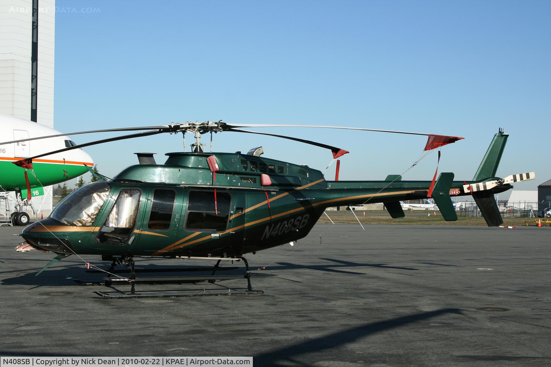 N408SB, 2006 Bell 407 C/N 53680, KPAE