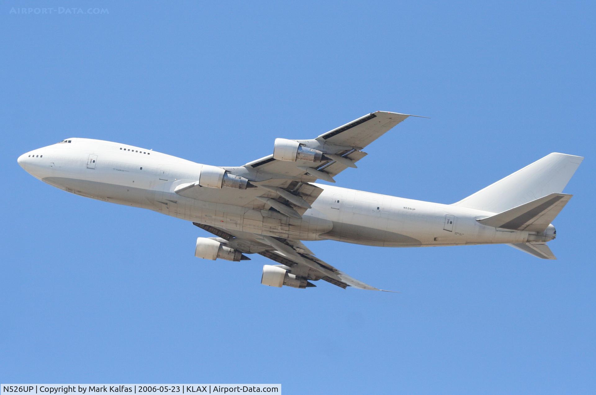 N526UP, 1980 Boeing 747-212B C/N 21937, Trade Winds Boeing 747-212B (cn:21937/419), N526UP 25L departure KLAX.