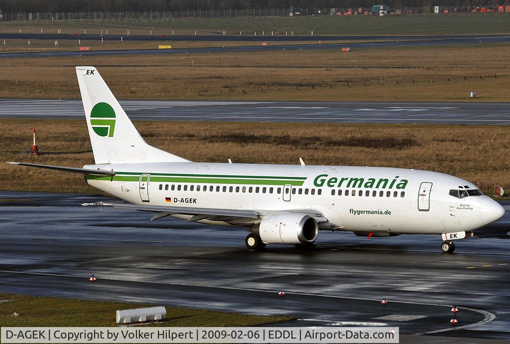 D-AGEK, 1991 Boeing 737-3M8 C/N 25015, Germania